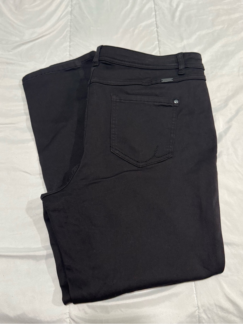 NWT INC plus black jeans, tummy control 20w - Picture 3 of 5